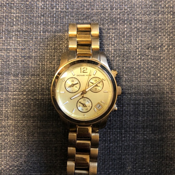 Michael Kors Gold Watch MK5384 Stainless Steel - Picture 4 of 4